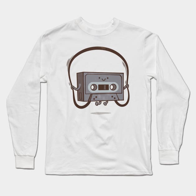 Jumping Tape Long Sleeve T-Shirt by graysond